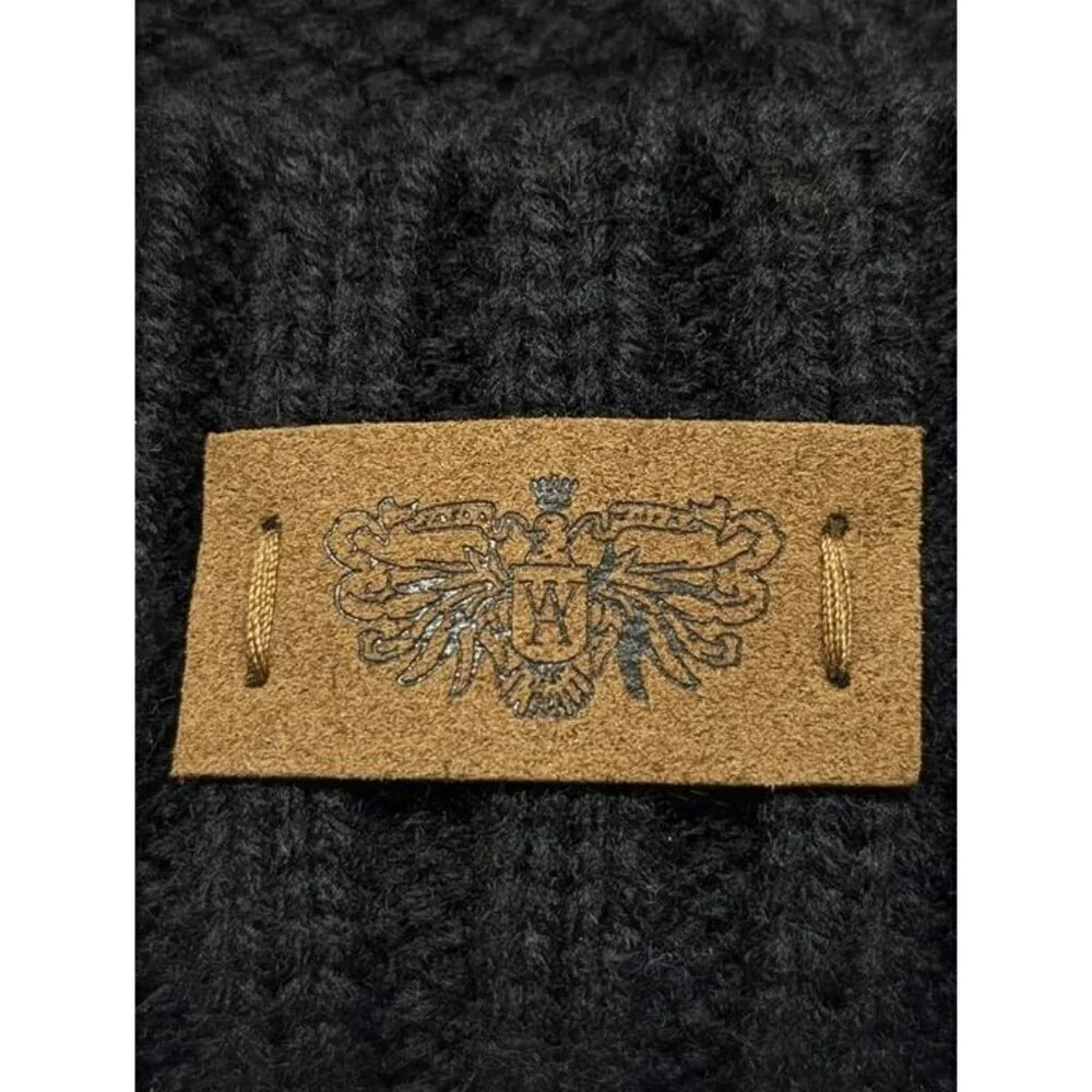 Angela & William Women's Beanie with Sherpa Lining Black O/S (MSRP $44)